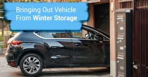 Bringing Out Vehicle From Winter Storage